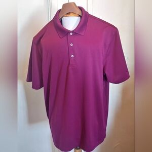 Pga Men's  Tour  Polo T Shirt maroon, Size XL
